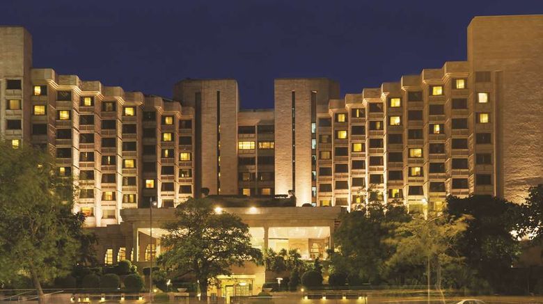 Hyatt Regency Delhi Exterior. Images powered by <a href=https://www.travelweekly.com/Hotels/Delhi/