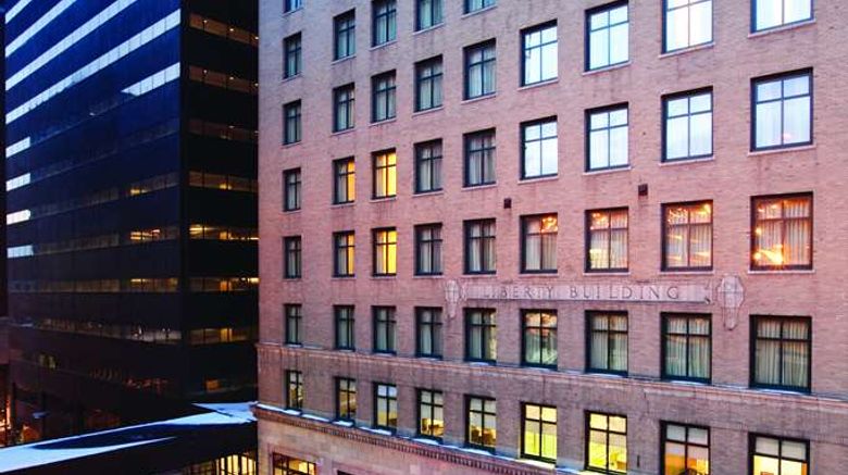 <b>Hyatt Place Des Moines Downtown Exterior</b>. Images powered by <a href="https://iceportal.shijigroup.com/" title="IcePortal" target="_blank">IcePortal</a>.