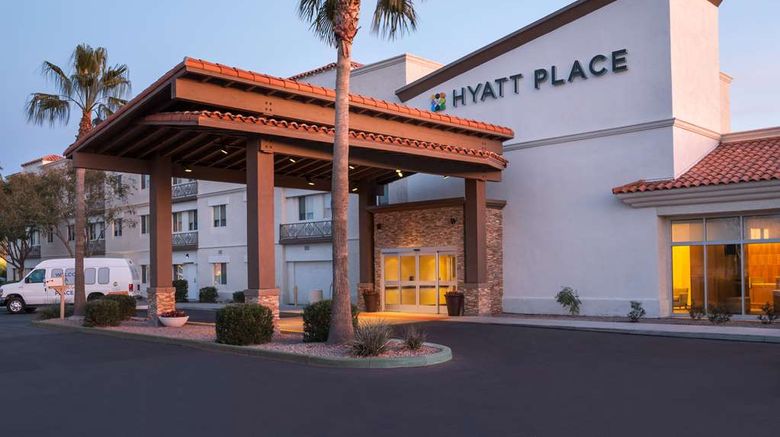 Hyatt Place Phoenix/Chandler-Fashion Ctr Exterior. Images powered by <a href="https://iceportal.shijigroup.com" target="_blank" rel="noopener">Ice Portal</a>.