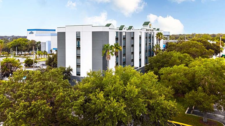 <b>Hyatt Place Lakeland Center Exterior</b>. Images powered by <a href="https://iceportal.shijigroup.com/" title="IcePortal" target="_blank">IcePortal</a>.