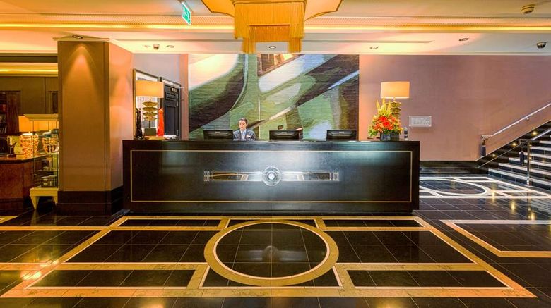 <b>The Merchant Hotel Lobby</b>. Images powered by <a href="https://iceportal.shijigroup.com/" title="IcePortal" target="_blank">IcePortal</a>.