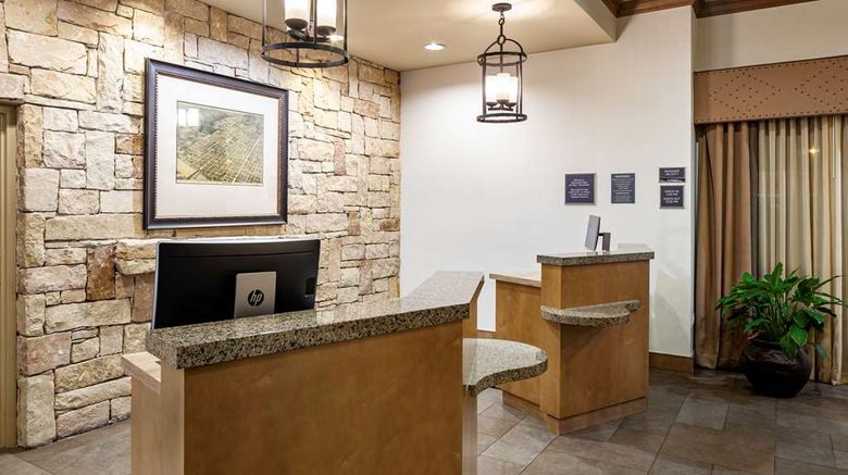 <b>Homewood Suites by Hilton Round Rock Lobby</b>. Images powered by <a href="https://iceportal.shijigroup.com/" title="IcePortal" target="_blank">IcePortal</a>.