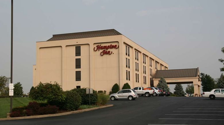 Hampton Inn Frankfort Exterior. Images powered by <a href="https://iceportal.shijigroup.com" target="_blank" rel="noopener">Ice Portal</a>.