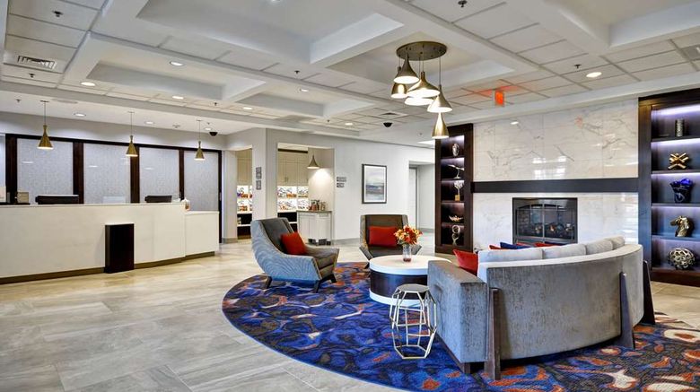 <b>Homewood Suites by Hilton Glastonbury Lobby</b>. Images powered by <a href="https://iceportal.shijigroup.com/" title="IcePortal" target="_blank">IcePortal</a>.