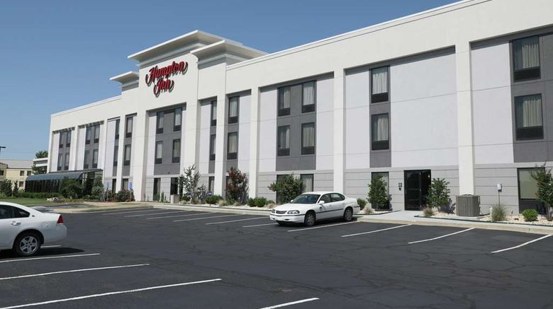 <b>Hampton Inn Muskogee Exterior</b>. Images powered by <a href="https://iceportal.shijigroup.com/" title="IcePortal" target="_blank">IcePortal</a>.