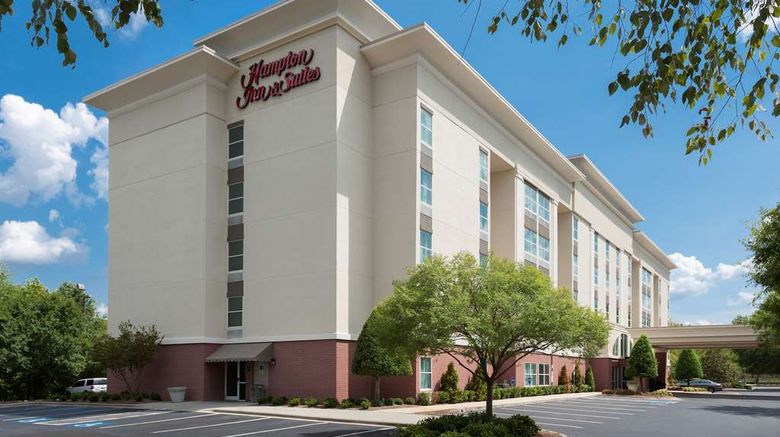Hampton Inn  and  Suites Charlotte/Pineville Exterior. Images powered by <a href="https://iceportal.shijigroup.com" target="_blank" rel="noopener">Ice Portal</a>.
