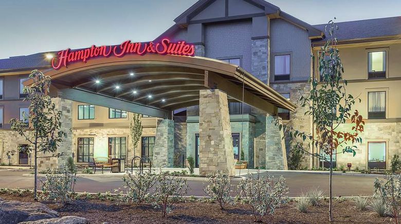Hampton Inn  and  Suites Bend Exterior. Images powered by <a href="https://iceportal.shijigroup.com" target="_blank" rel="noopener">Ice Portal</a>.