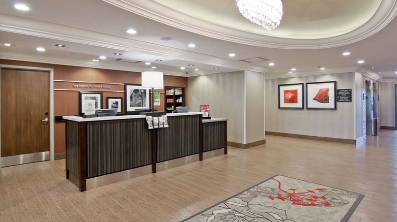 <b>Hampton Inn & Suites by Hilton-Toronto Lobby</b>. Images powered by <a href="https://iceportal.shijigroup.com/" title="IcePortal" target="_blank">IcePortal</a>.