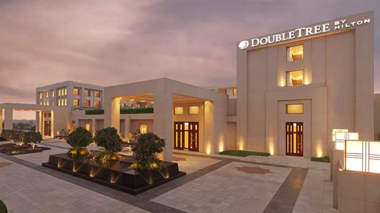 DoubleTree by Hilton Agra Exterior. Images powered by <a href="https://iceportal.shijigroup.com" target="_blank" rel="noopener">Ice Portal</a>.