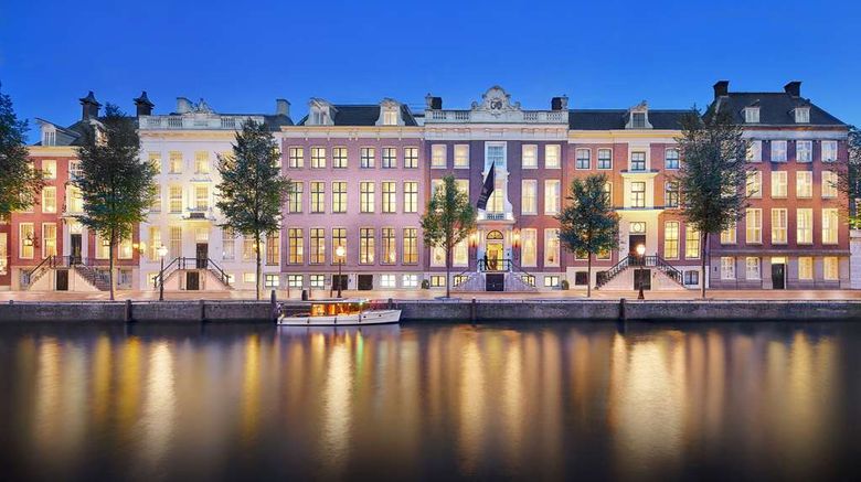 Waldorf Astoria Amsterdam Exterior. Images powered by <a href="https://iceportal.shijigroup.com" target="_blank" rel="noopener">Ice Portal</a>.