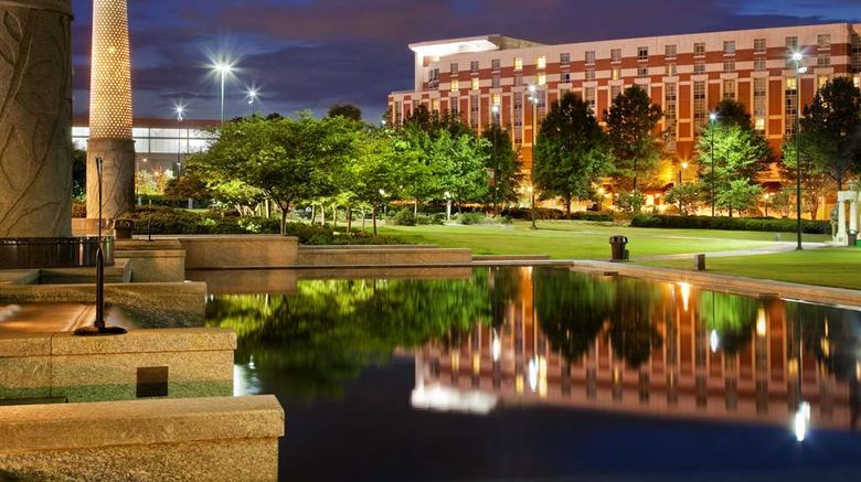 Embassy Suites Atlanta Centennial Park Exterior. Images powered by <a href="https://iceportal.shijigroup.com" target="_blank" rel="noopener">Ice Portal</a>.