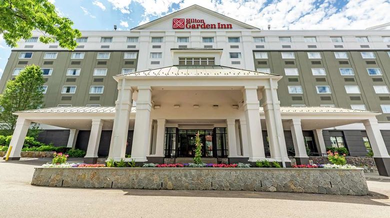 Hilton Garden Inn Boston/Waltham Exterior. Images powered by <a href="https://iceportal.shijigroup.com" target="_blank" rel="noopener">Ice Portal</a>.