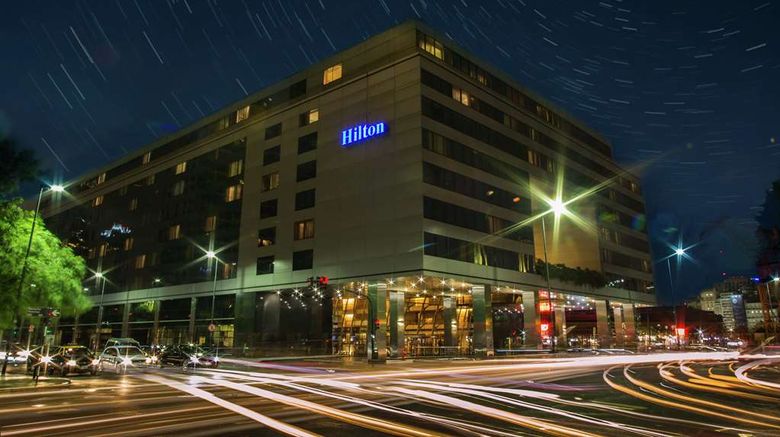 Hilton Buenos Aires Exterior. Images powered by <a href=https://www.travelweekly.com/Hotels/Buenos-Aires/