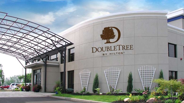 DoubleTree by Hilton Buffalo-Amherst Exterior. Images powered by <a href="https://iceportal.shijigroup.com" target="_blank" rel="noopener">Ice Portal</a>.