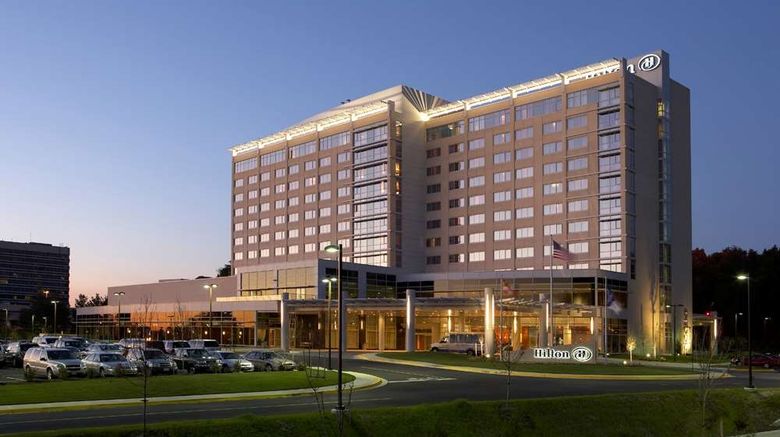 Hilton Baltimore BWI Airport Exterior. Images powered by <a href="https://iceportal.shijigroup.com" target="_blank" rel="noopener">Ice Portal</a>.