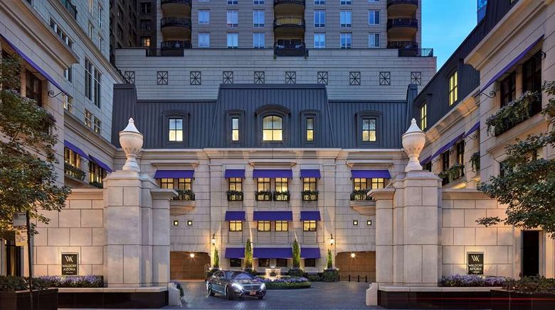 Waldorf Astoria Chicago Exterior. Images powered by <a href=https://www.travelweekly.com/Hotels/Chicago/