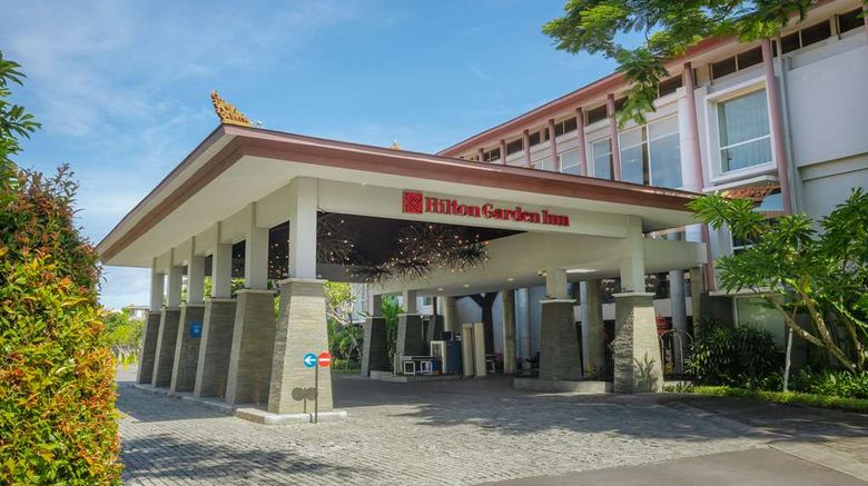 <b>Hilton Garden Inn Bali Ngurah Rai Airprt Exterior</b>. Images powered by <a href="https://iceportal.shijigroup.com/" title="IcePortal" target="_blank">IcePortal</a>.