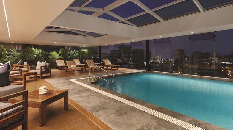 <b>El Pardo Doubletree By Hilton Pool</b>. Images powered by <a href="https://iceportal.shijigroup.com/" title="IcePortal" target="_blank">IcePortal</a>.
