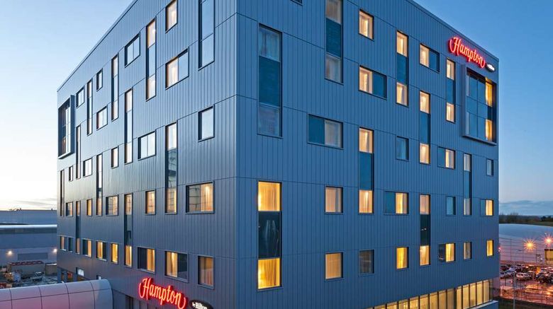 <b>Hampton by Hilton London Gatwick Airport Exterior</b>. Images powered by <a href="https://iceportal.shijigroup.com/" title="IcePortal" target="_blank">IcePortal</a>.