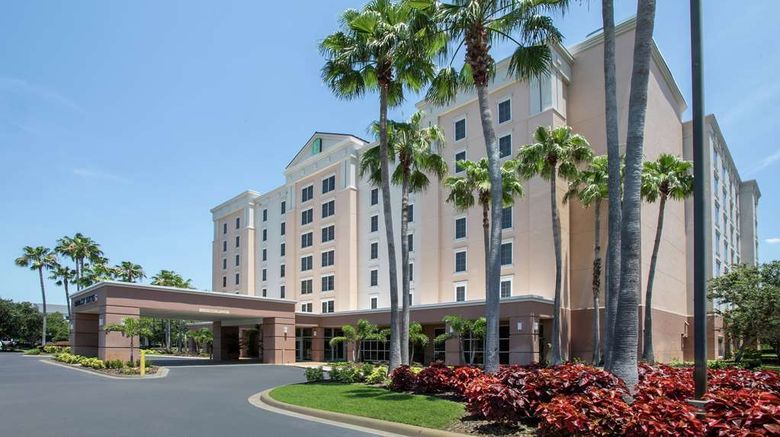 Embassy Suites Orlando Airport Exterior. Images powered by <a href="https://iceportal.shijigroup.com" target="_blank" rel="noopener">Ice Portal</a>.