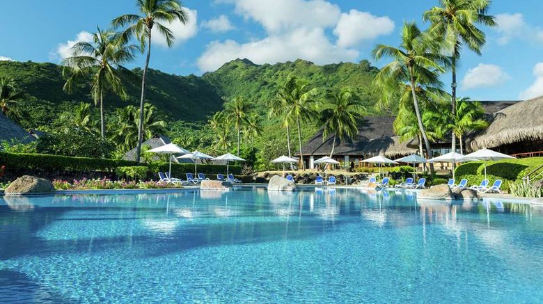 <b>Hilton Moorea Lagoon Resort & Spa Pool</b>. Images powered by <a href="https://iceportal.shijigroup.com/" title="IcePortal" target="_blank">IcePortal</a>.