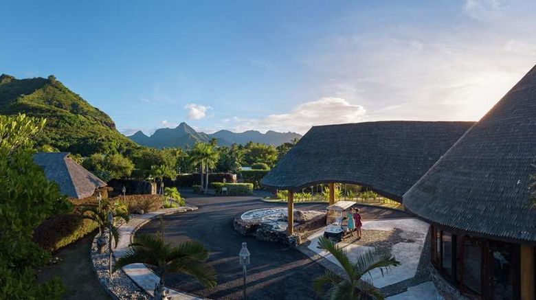 <b>Hilton Moorea Lagoon Resort & Spa Exterior</b>. Images powered by <a href="https://iceportal.shijigroup.com/" title="IcePortal" target="_blank">IcePortal</a>.