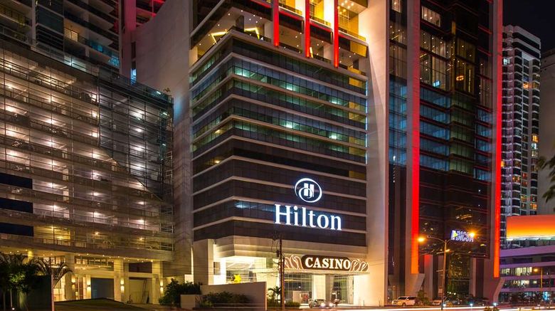 <b>Hilton Panama Exterior</b>. Images powered by <a href="https://iceportal.shijigroup.com/" title="IcePortal" target="_blank">IcePortal</a>.