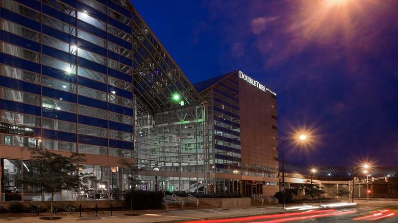 DoubleTree by Hilton South Bend Exterior. Images powered by <a href="https://iceportal.shijigroup.com" target="_blank" rel="noopener">Ice Portal</a>.