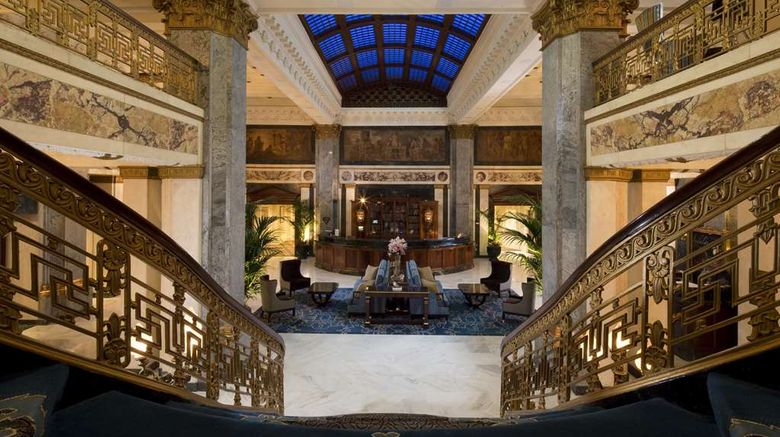 <b>The Seelbach Hilton Louisville Lobby</b>. Images powered by <a href=https://www.travelagewest.com/Hotels/Louisville/