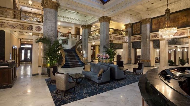 <b>The Seelbach Hilton Louisville Lobby</b>. Images powered by <a href=https://www.travelagewest.com/Hotels/Louisville/