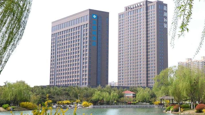 Wyndham Xuzhou East Exterior. Images powered by <a href="https://iceportal.shijigroup.com" target="_blank" rel="noopener">Ice Portal</a>.