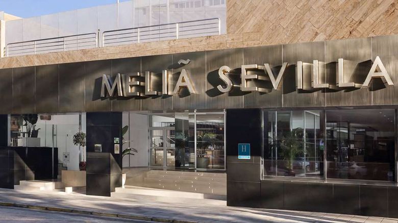 <b>Melia Sevilla Exterior</b>. Images powered by <a href="https://iceportal.shijigroup.com/" title="IcePortal" target="_blank">IcePortal</a>.