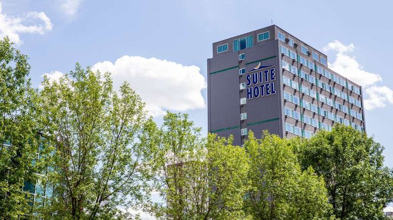<b>Campus Tower Suite Hotel Exterior</b>. Images powered by <a href="https://iceportal.shijigroup.com/" title="IcePortal" target="_blank">IcePortal</a>.