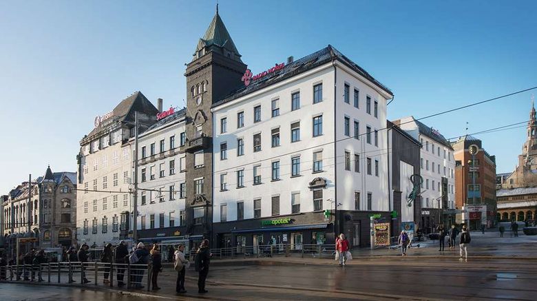 Scandic Oslo City Hotel Exterior. Images powered by <a href="https://iceportal.shijigroup.com" target="_blank" rel="noopener">Ice Portal</a>.