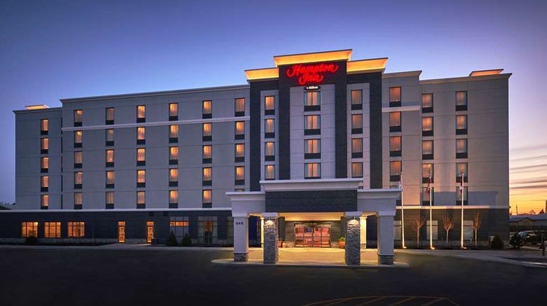 Hampton Inn by Hilton Timmins Exterior. Images powered by <a href="https://iceportal.shijigroup.com" target="_blank" rel="noopener">Ice Portal</a>.