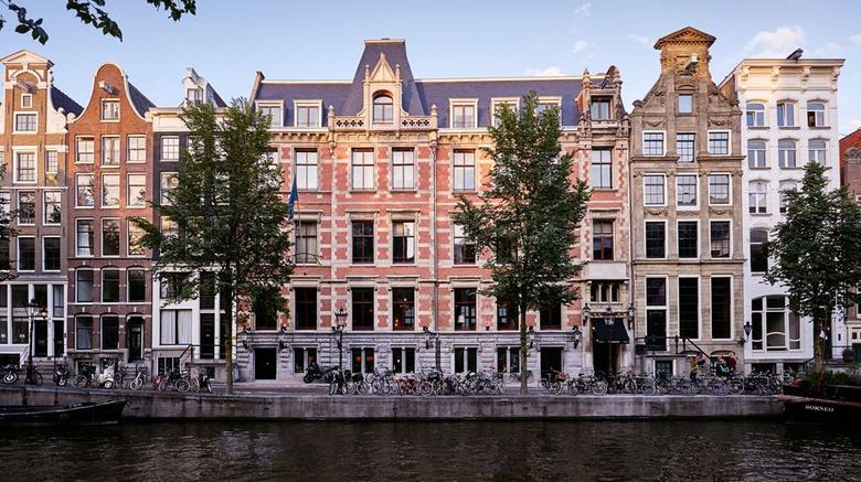 The Hoxton Amsterdam Exterior. Images powered by <a href="https://iceportal.shijigroup.com" target="_blank" rel="noopener">Ice Portal</a>.