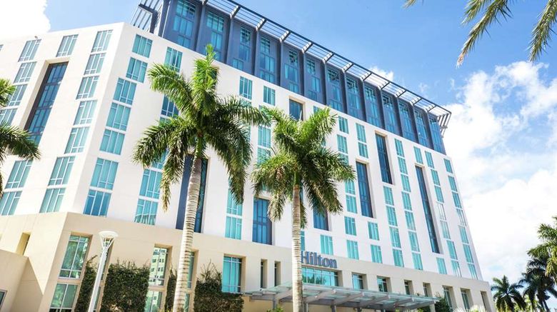 <b>Hilton West Palm Beach Exterior</b>. Images powered by <a href="https://iceportal.shijigroup.com/" title="IcePortal" target="_blank">IcePortal</a>.