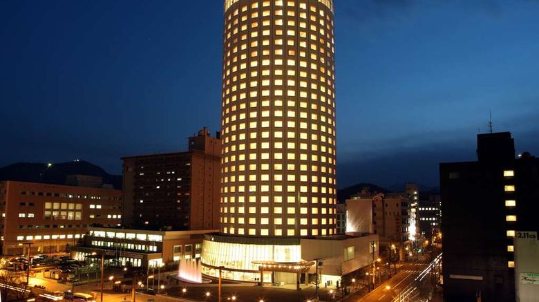 Sapporo Prince Hotel Exterior. Images powered by <a href="https://iceportal.shijigroup.com" target="_blank" rel="noopener">Ice Portal</a>.