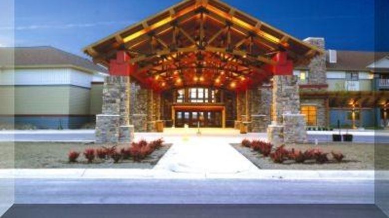 <b>Kewadin Shores Casino & Hotel Exterior</b>. Images powered by <a href="https://iceportal.shijigroup.com/" title="IcePortal" target="_blank">IcePortal</a>.