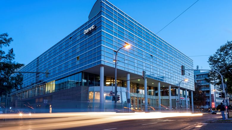 <b>Dorint Kongresshotel Mannheim Exterior</b>. Images powered by <a href="https://iceportal.shijigroup.com/" title="IcePortal" target="_blank">IcePortal</a>.