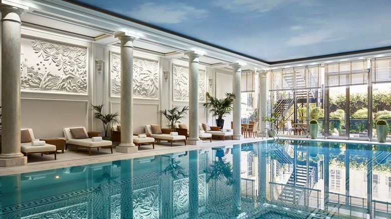 <b>Shangri-La Hotel, Paris Pool</b>. Images powered by <a href=https://www.travelagewest.com/Hotels/Paris/