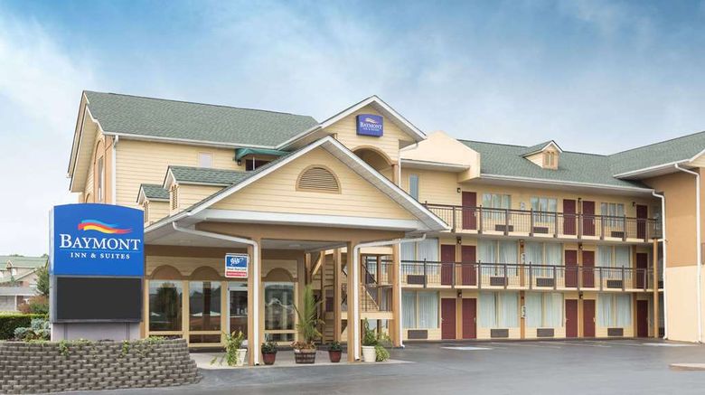 Baymont Inn  and  Suites Pigeon Forge Exterior. Images powered by <a href="https://iceportal.shijigroup.com" target="_blank" rel="noopener">Ice Portal</a>.