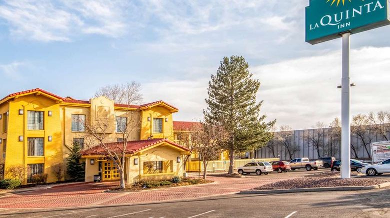 La Quinta Inn Colorado Springs Exterior. Images powered by <a href="https://iceportal.shijigroup.com" target="_blank" rel="noopener">Ice Portal</a>.