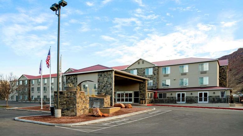 La Quinta Inn  and  Suites Moab Exterior. Images powered by <a href="https://iceportal.shijigroup.com" target="_blank" rel="noopener">Ice Portal</a>.