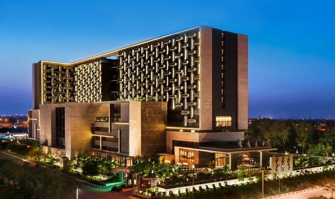 The Leela Ambience Convention Hotel Exterior