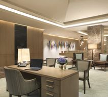The Leela Ambience Convention Hotel Lobby