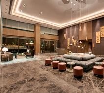 The Leela Ambience Convention Hotel Lobby