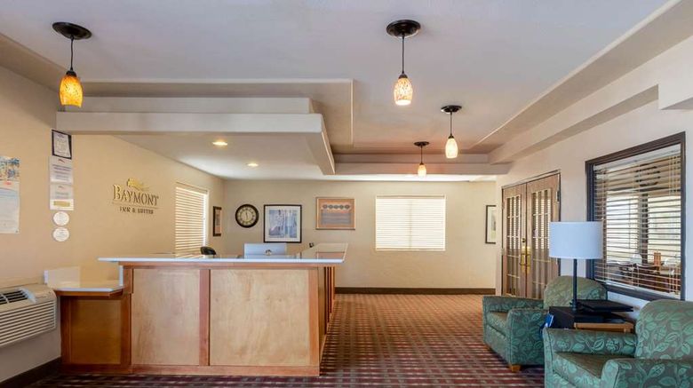 <b>Baymont Inn & Suites Spearfish Lobby</b>. Images powered by <a href="https://iceportal.shijigroup.com/" title="IcePortal" target="_blank">IcePortal</a>.