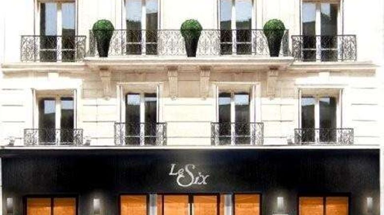 Le Six Saint Germain Exterior. Images powered by <a href="https://iceportal.shijigroup.com" target="_blank" rel="noopener">Ice Portal</a>.