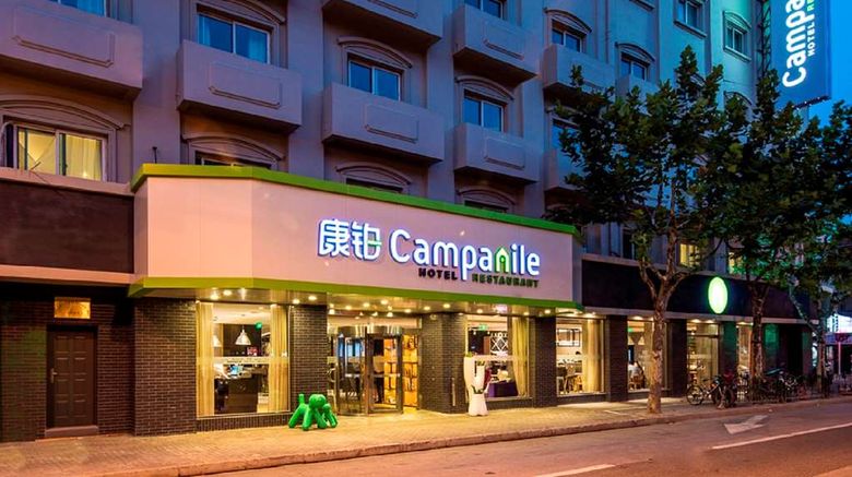 Campanile Shanghai Bund Hotel Exterior. Images powered by <a href="https://iceportal.shijigroup.com" target="_blank" rel="noopener">Ice Portal</a>.